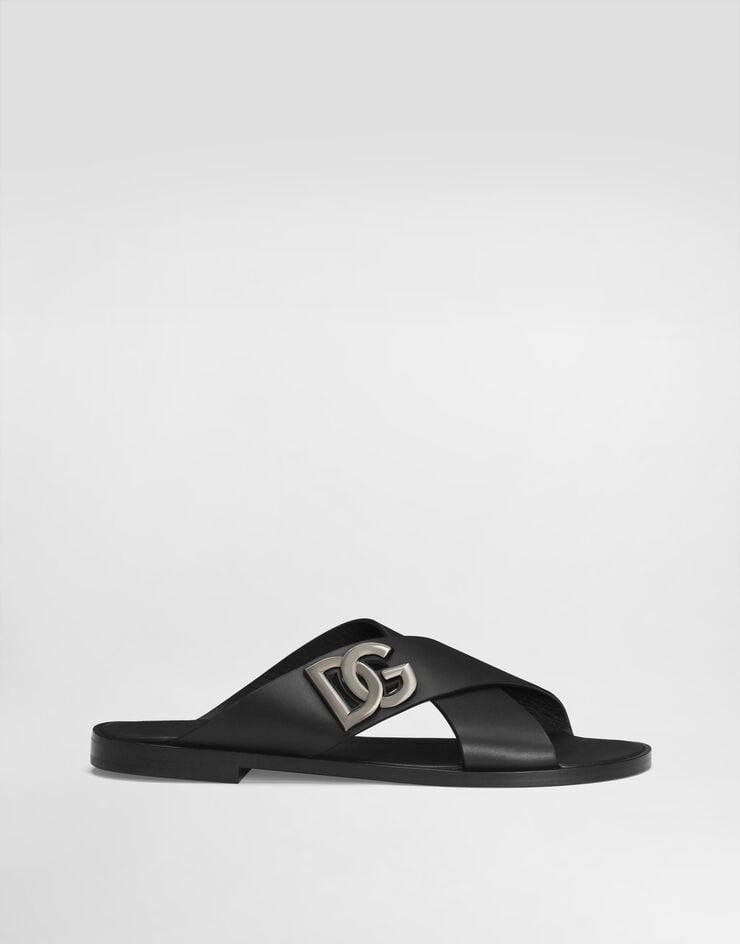 Dolce & Gabbana Sandalia en piel de becerro