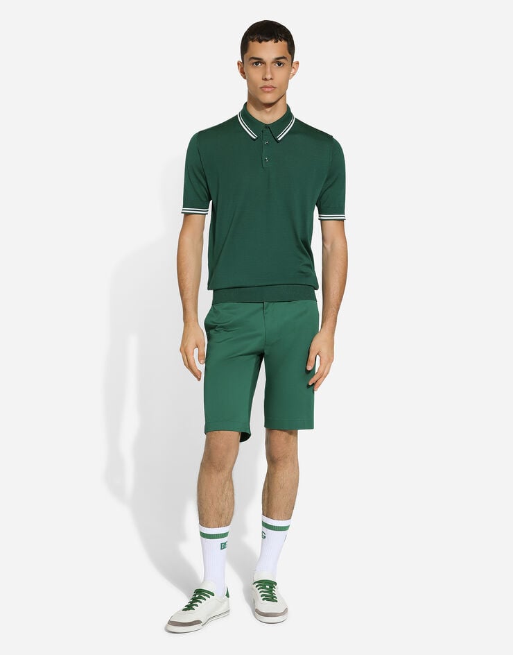 Dolce & Gabbana Polo de seda Gran oferta