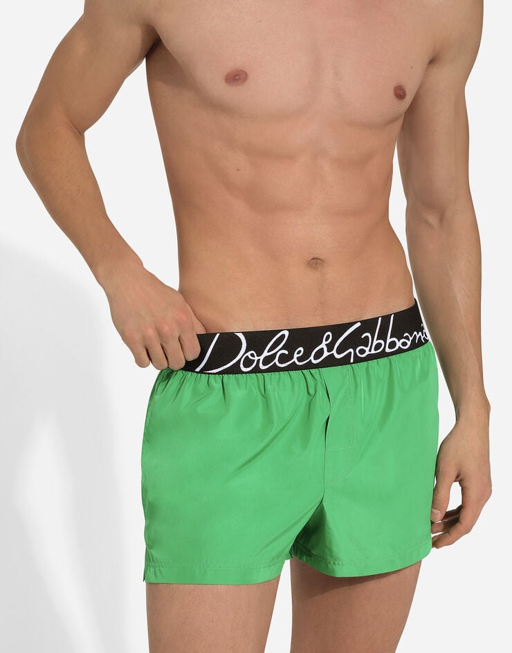 Dolce & Gabbana Bañador bóxer corto con logotipo Dolce&Gabbana Últimos 2 días