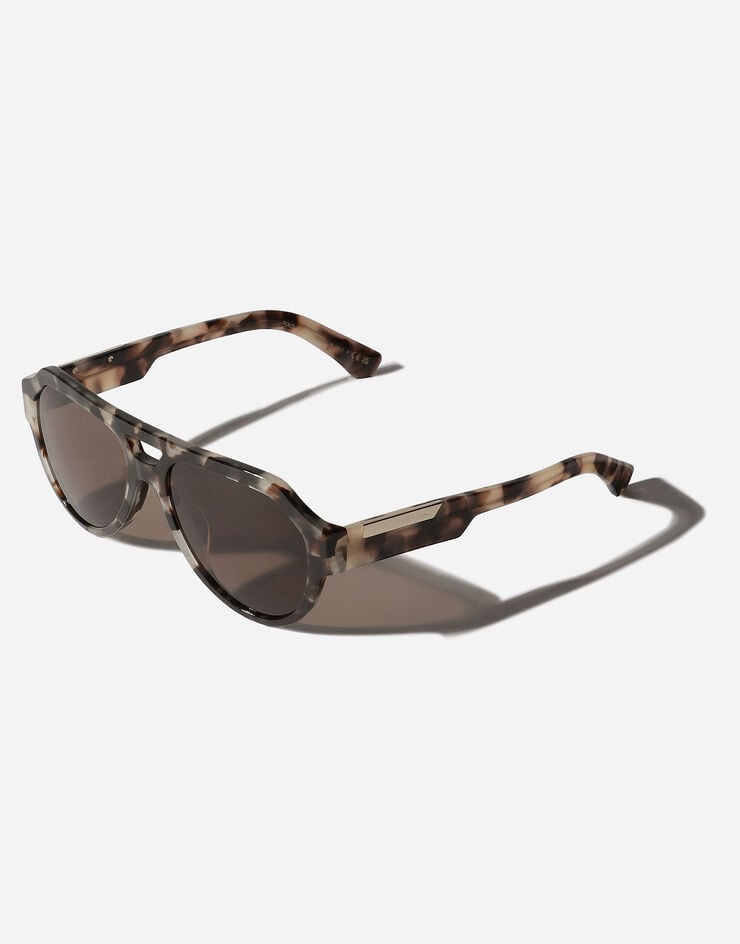 Dolce & Gabbana Gafas de sol Mirror Logo Última moda