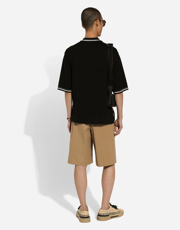 Dolce & Gabbana Bermudas en dril de algodón Rebajas de fin de temporada