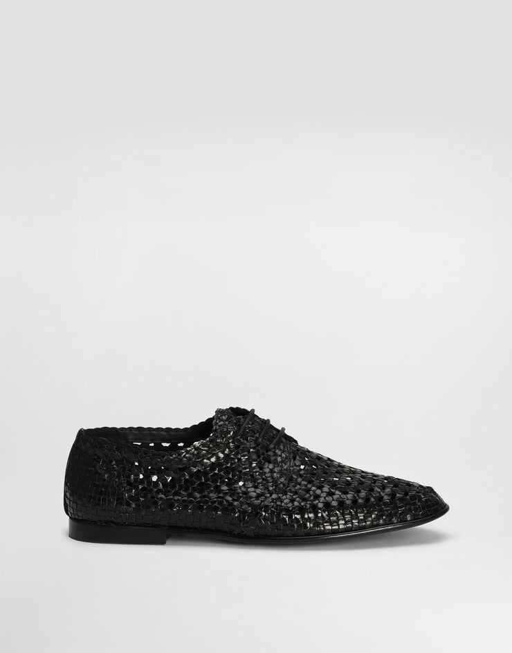 Dolce & Gabbana Derby en piel de cabra brillante