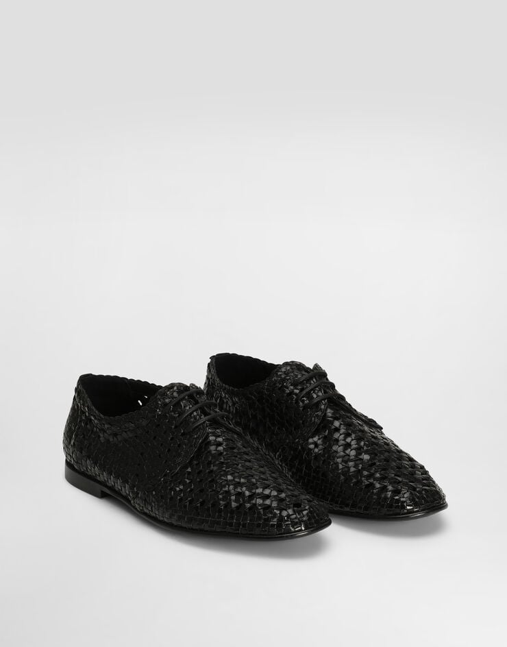 Dolce & Gabbana Derby en piel de cabra brillante Devoluciones gratuitas