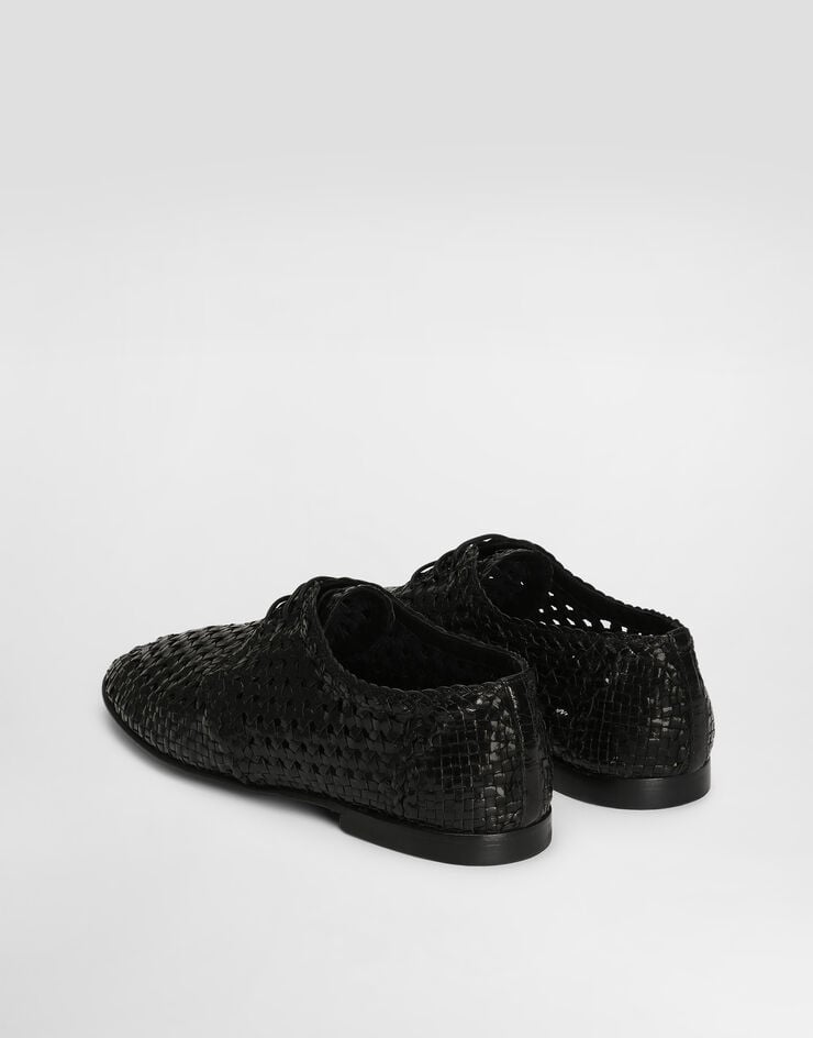 Dolce & Gabbana Derby en piel de cabra brillante Devoluciones gratuitas