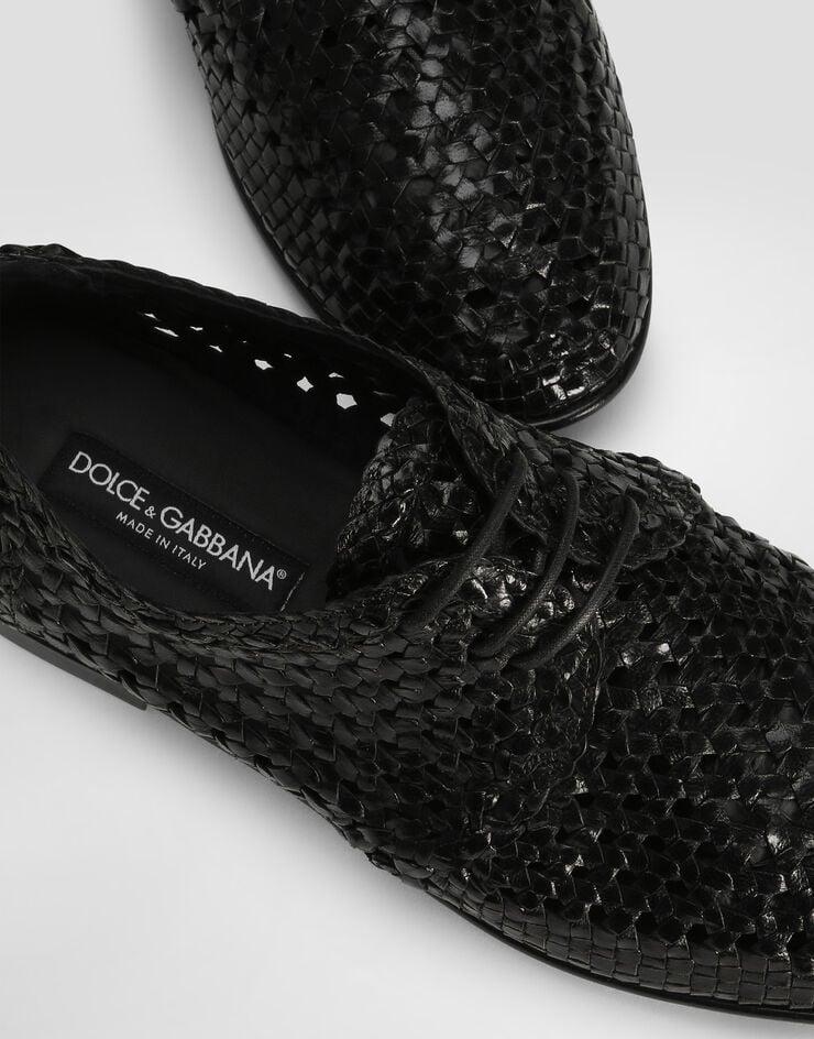 Dolce & Gabbana Derby en piel de cabra brillante Devoluciones gratuitas
