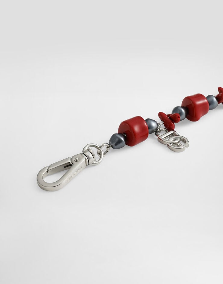 Dolce & Gabbana Pulsera de metal con corales y logotipo En línea