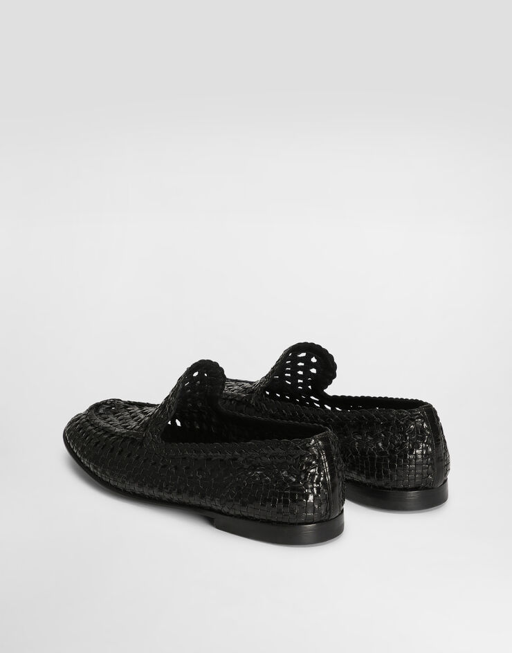 Dolce & Gabbana Slipper en piel de cabra brillante Rebajas baratas