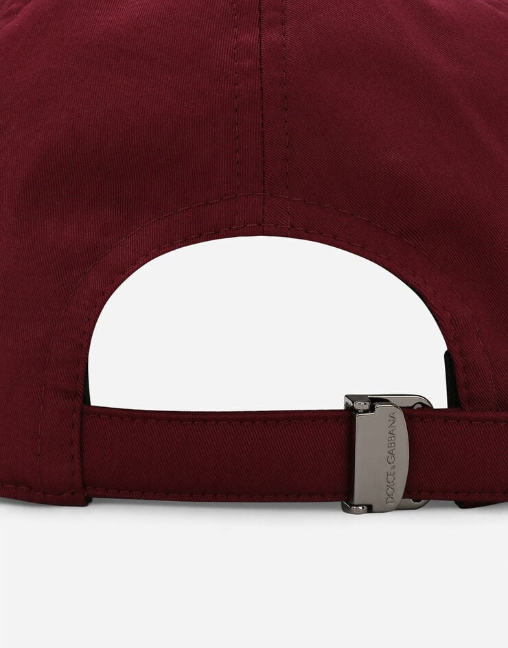 Dolce & Gabbana Gorra de béisbol de algodón con placa con logotipo Promoción por tiempo limitado