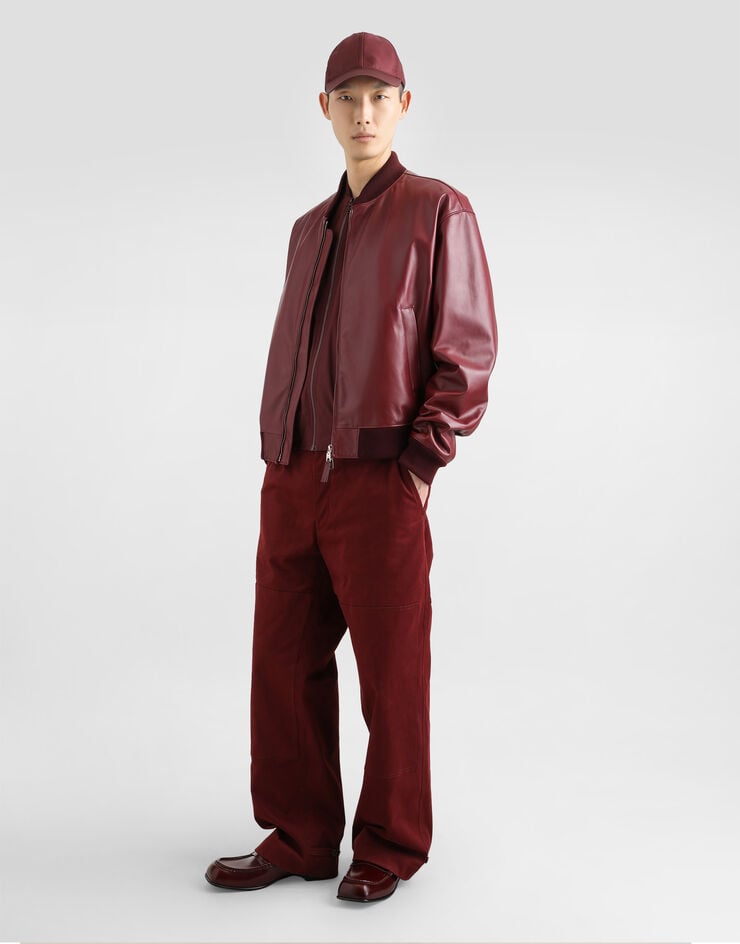 Dolce & Gabbana Pantalones cargo de algodón con placa Oferta especial de fábrica