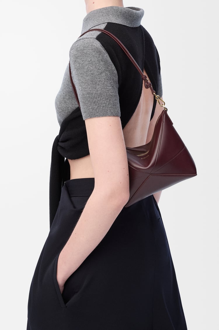 Loewe Puzzle Fold pouch in shiny nappa calfskin 8 Colours Limitado a 3 días