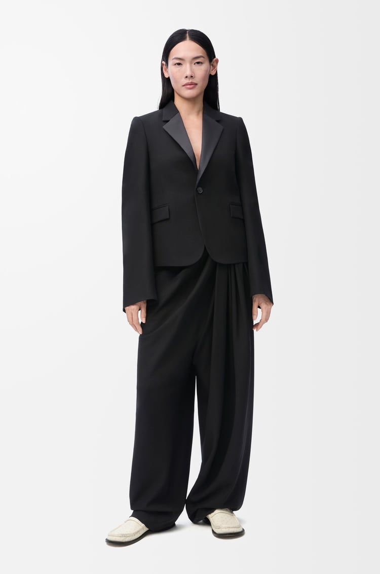 Loewe Draped trousers in wool 1 Colours Descuentos del mes