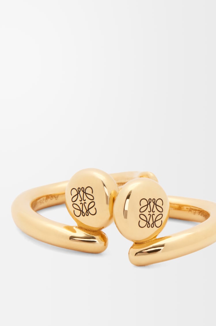 Loewe Anagram Pebble mini hoop earrings in sterling silver 1 Colours Oferta especial