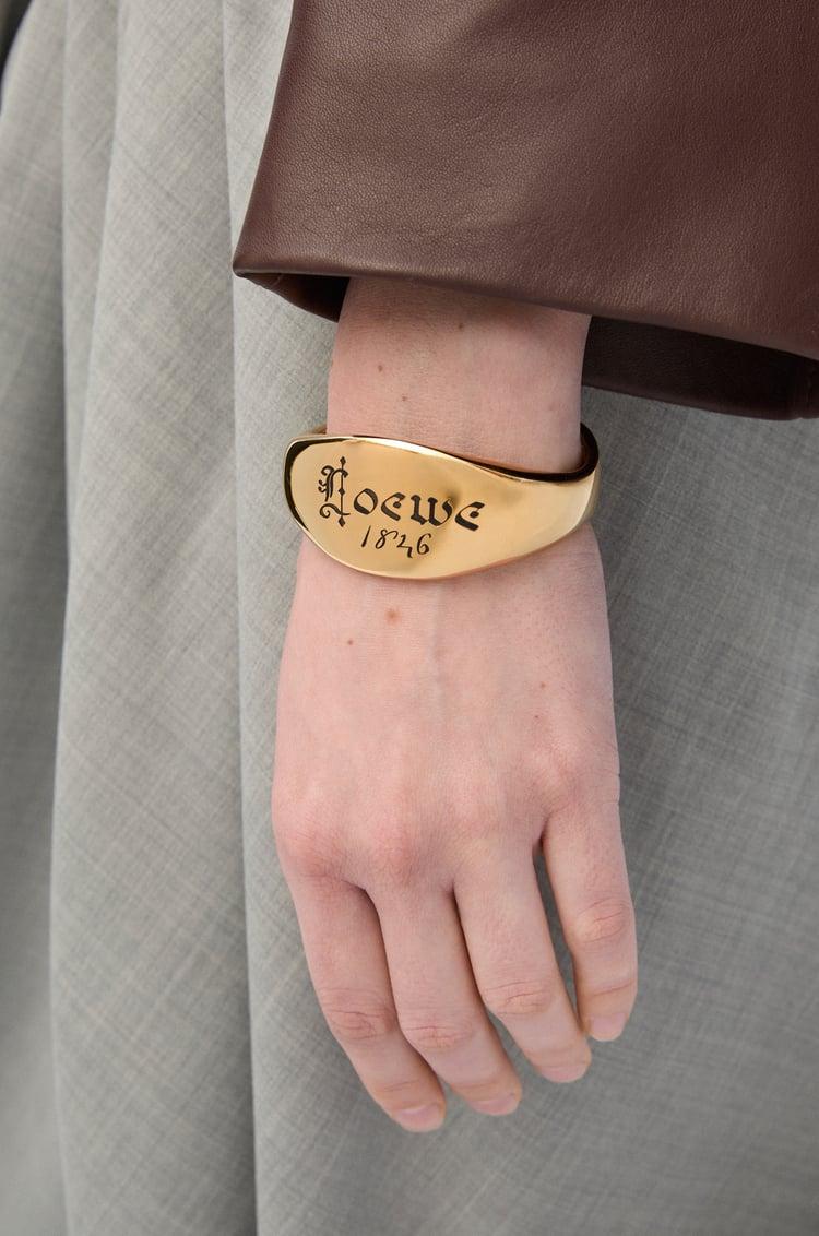 Loewe Signet cuff in sterling silver 1 Colours Grandes descuentos