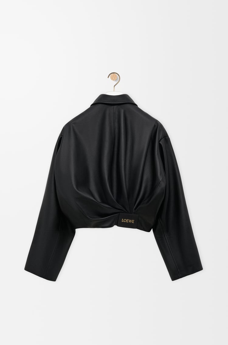 Loewe Draped jacket in nappa lambskin 2 Colours 2025