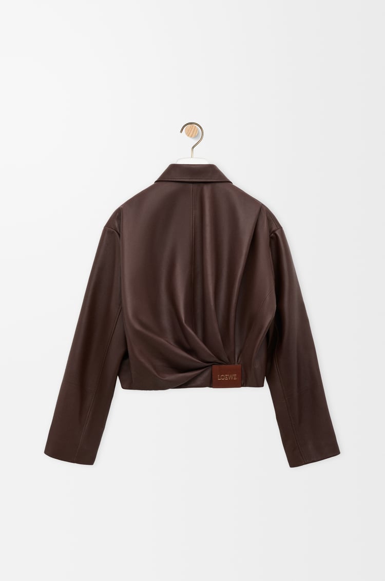 Loewe Draped jacket in nappa lambskin 2 Colours En línea