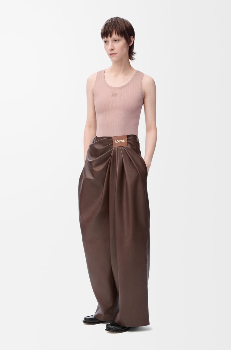 Loewe Anagram tank top in silk 1 Colours Tienda