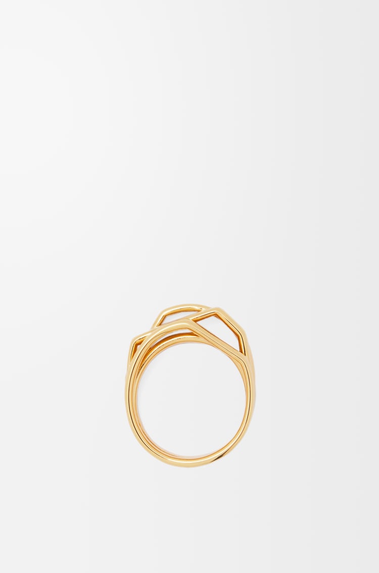 Loewe Stacked ring in sterling silver and enamel 1 Colours ÚLTIMAS EDICIONES