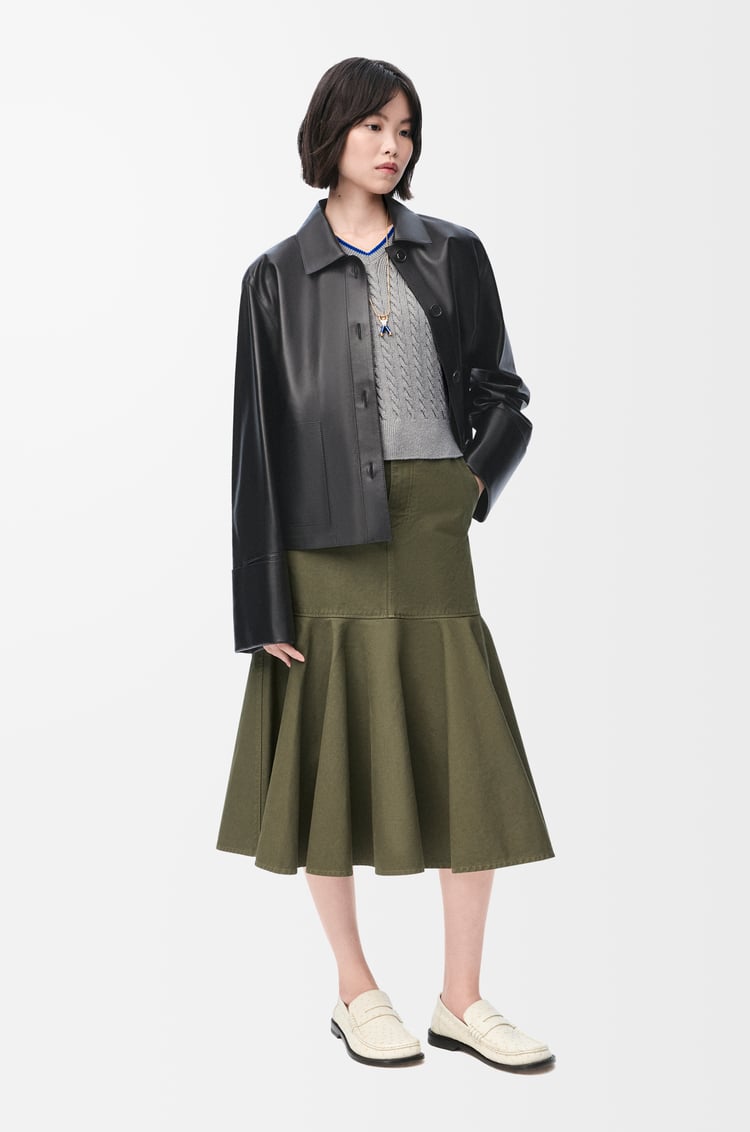 Loewe Turn-up jacket in nappa lambskin 1 Colours Precio de fábrica