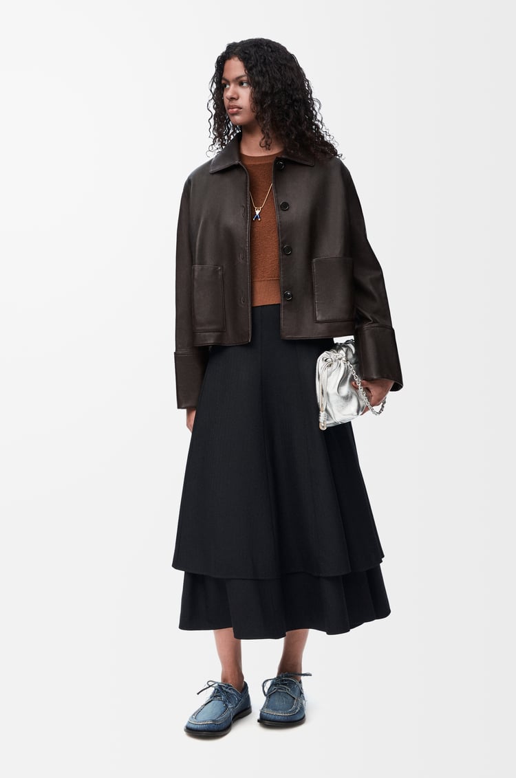 Loewe Double layer skirt in wool 1 Colours Tienda de fábrica