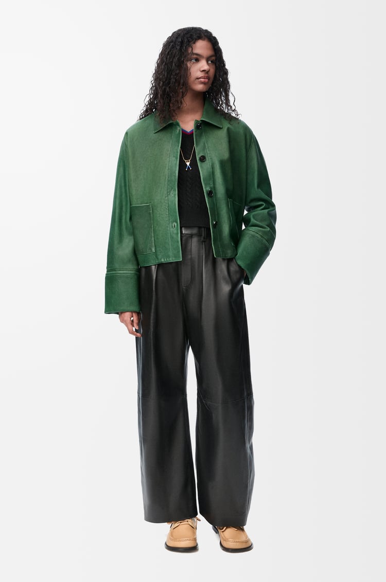 Loewe Turn-up jacket in nappa lambskin 2 Colours Rebajas de fin de temporada