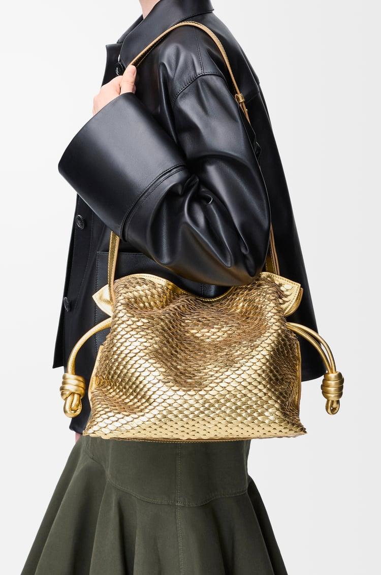 Loewe Medium Flamenco clutch in laminated lambskin 1 Colours 2025