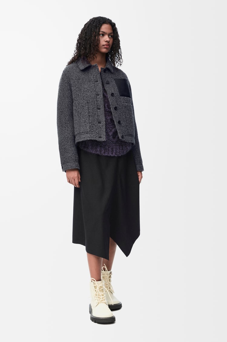 Loewe Asymmetric skirt in wool 1 Colours Libre de impuestos