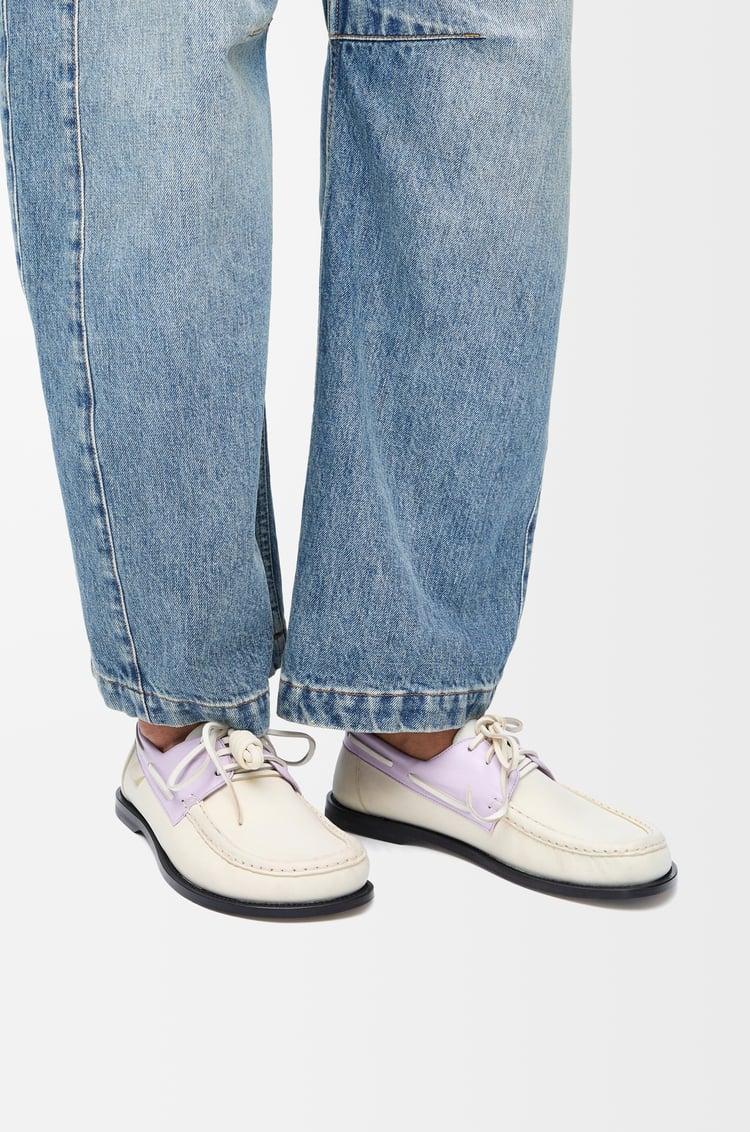 Loewe Campo boat shoe in soft calfskin 3 Colours Descuentos del mes