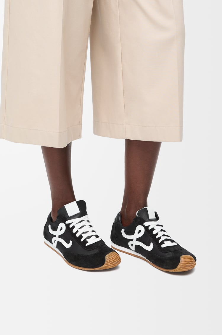 Loewe Ballet Runner 2.0 in nylon and calfskin 2 Colours 2025