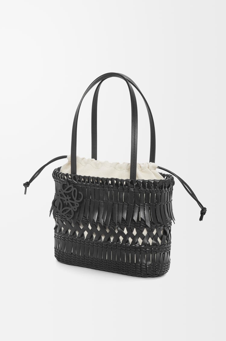 Loewe Fringe Square Basket bag in calfskin 2 Colours Solo hoy