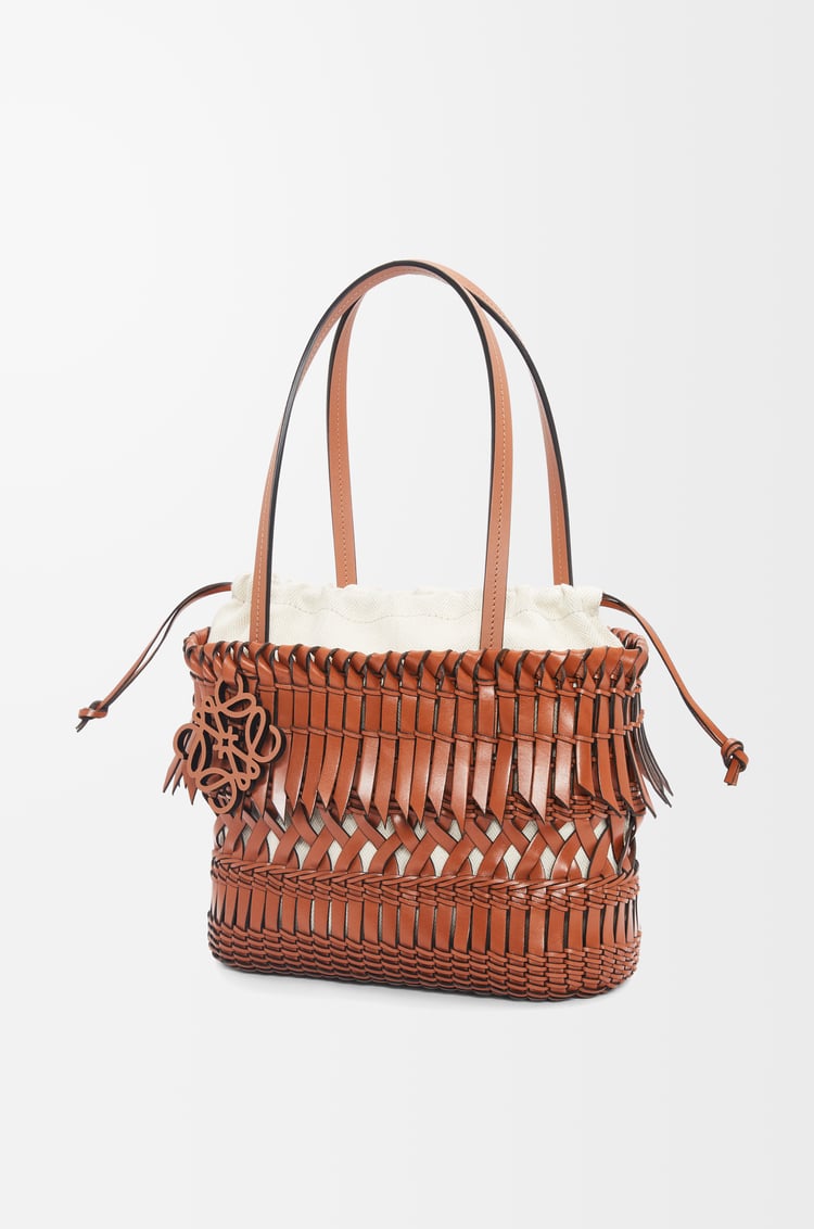Loewe Fringe Square Basket bag in calfskin 2 Colours Oferta especial de fábrica