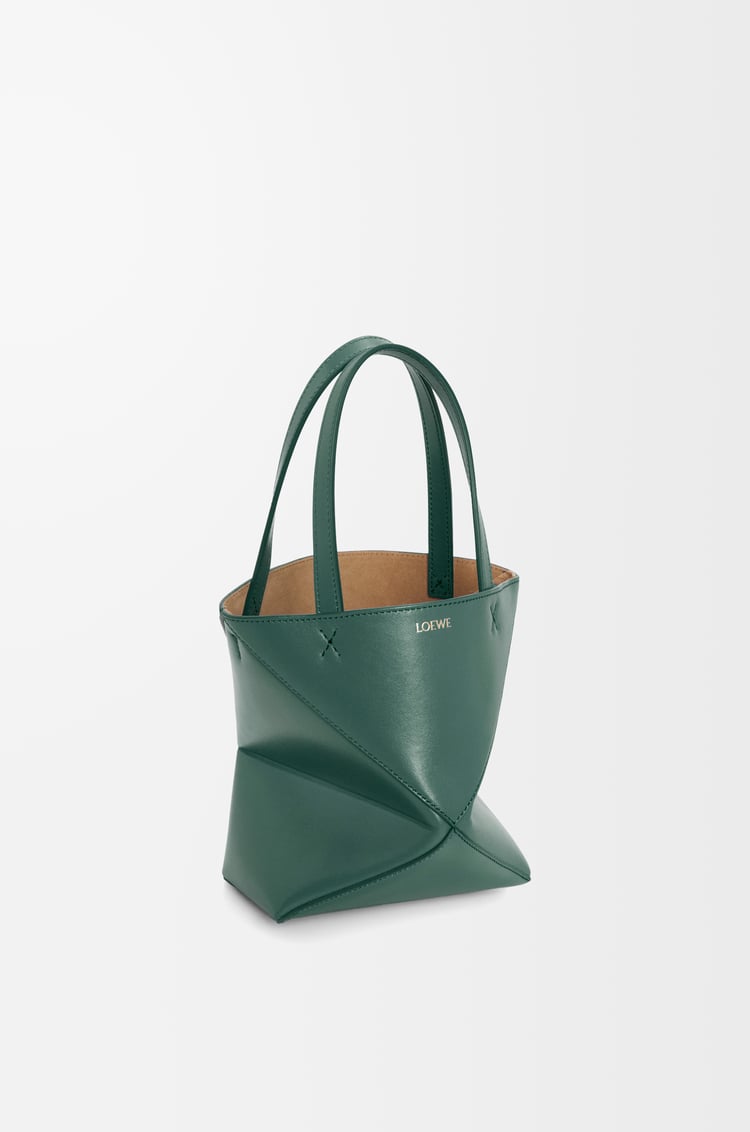 Loewe Mini Puzzle Fold tote in shiny calfskin 8 Colours Rebajas de fin de temporada