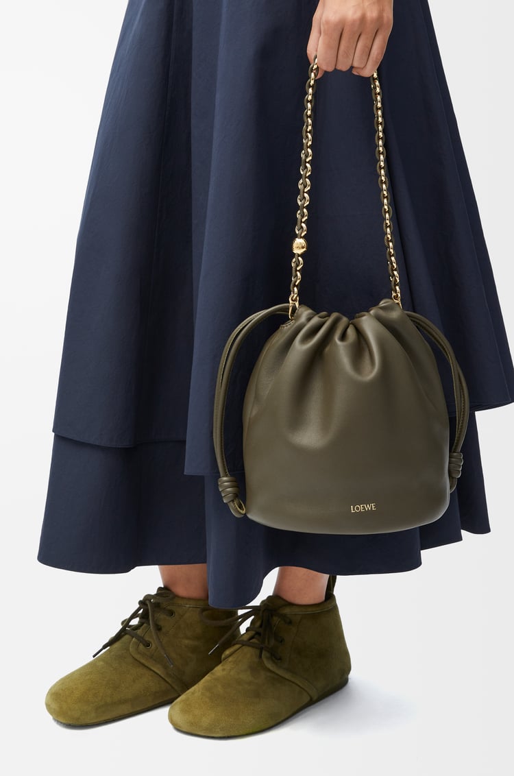 Loewe Flamenco purse bucket in mellow nappa lambskin 4 Colours Precio ultrabajo