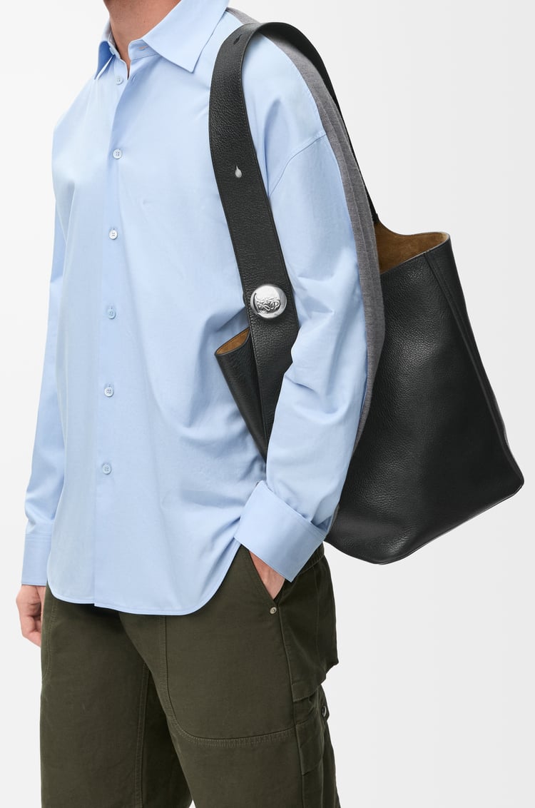 Loewe Large Pebble bucket in supple grained calfskin 3 Colours Outlet online
