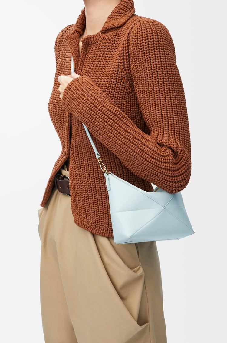Loewe Puzzle Fold pouch in shiny nappa calfskin 8 Colours Promoción por tiempo limitado