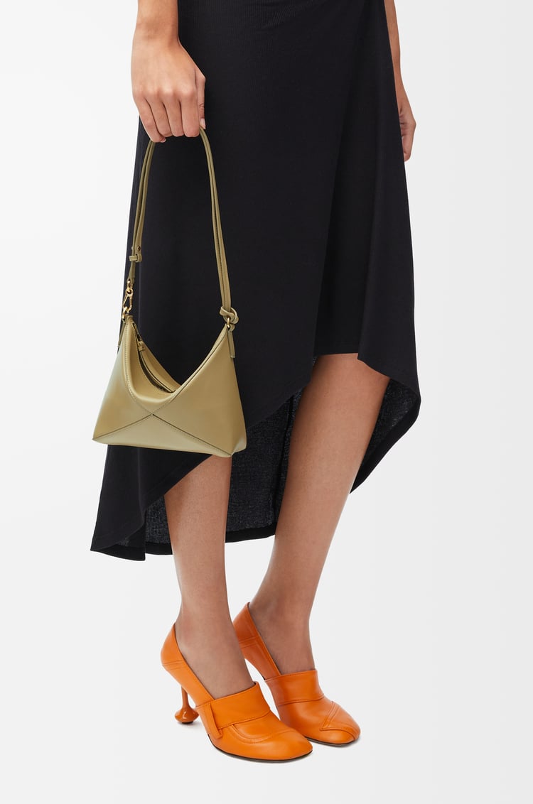 Loewe Puzzle Fold pouch in shiny nappa calfskin 8 Colours Solo hoy