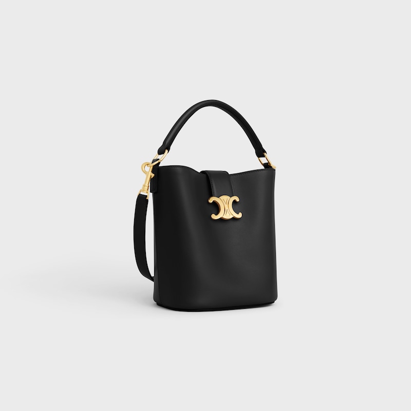 Celine BOLSO LOUISE PEQUEÑO DE PIEL DE BECERRO LISA Promoción por tiempo limitado