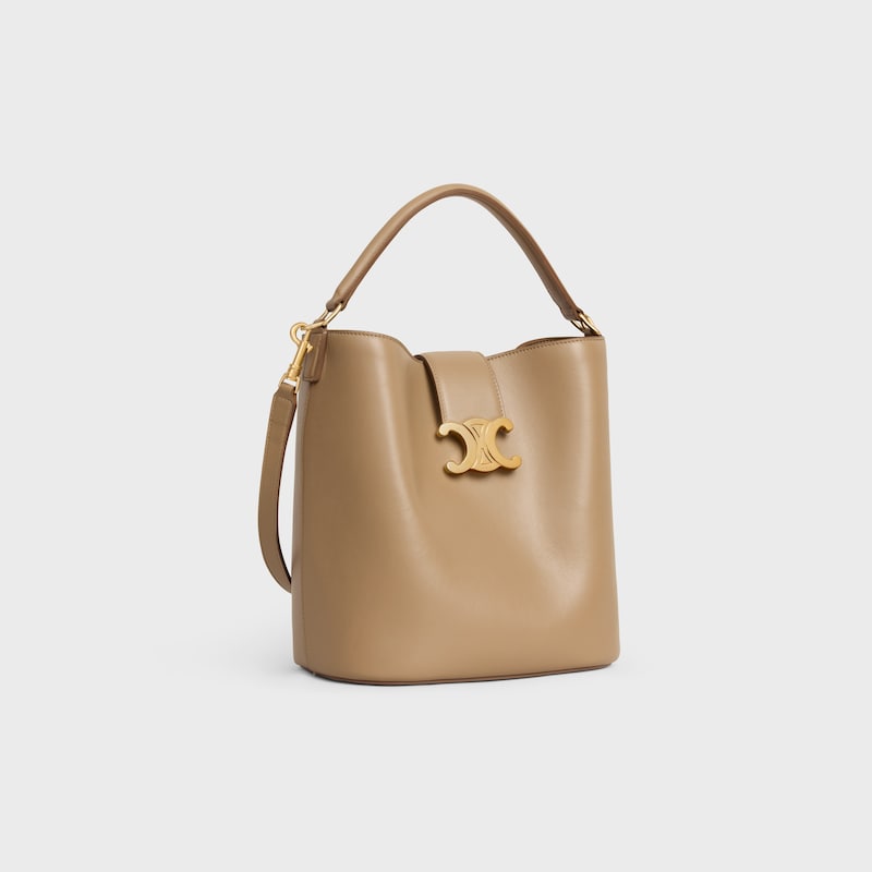 Celine BOLSO CUBO LOUISE MEDIANO DE PIEL DE BECERRO LISA Superdescuento