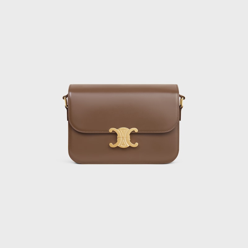 Celine BOLSO TRIOMPHE CLASSIQUE DE PIEL DE BECERRO BRILLANTE