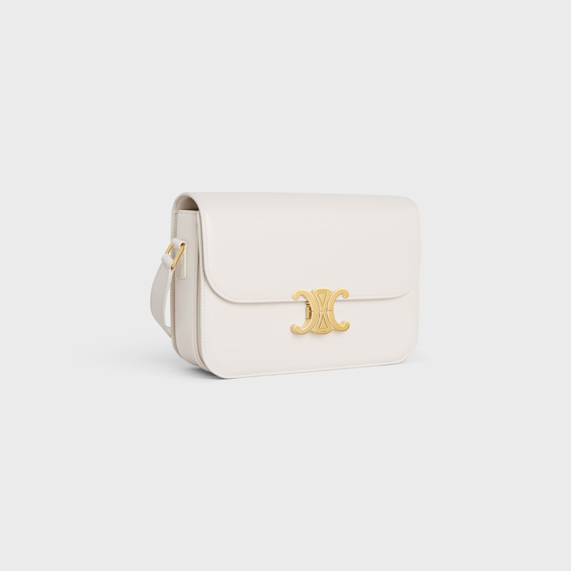 Celine BOLSO TRIOMPHE CLASSIQUE DE PIEL DE BECERRO BRILLANTE Oferta exclusiva