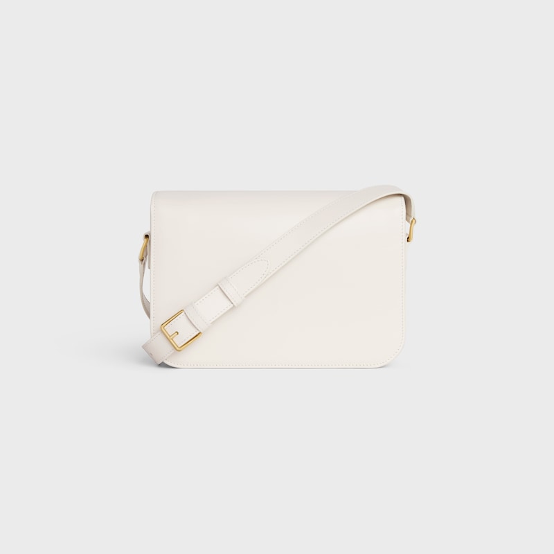 Celine BOLSO TRIOMPHE CLASSIQUE DE PIEL DE BECERRO BRILLANTE Oferta exclusiva