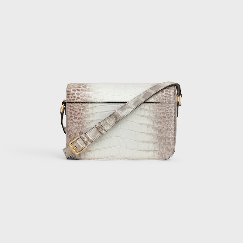 Celine BOLSO TRIOMPHE CLASSIQUE DE PIEL DE COCODRILO DEL NILO Ofertas especiales