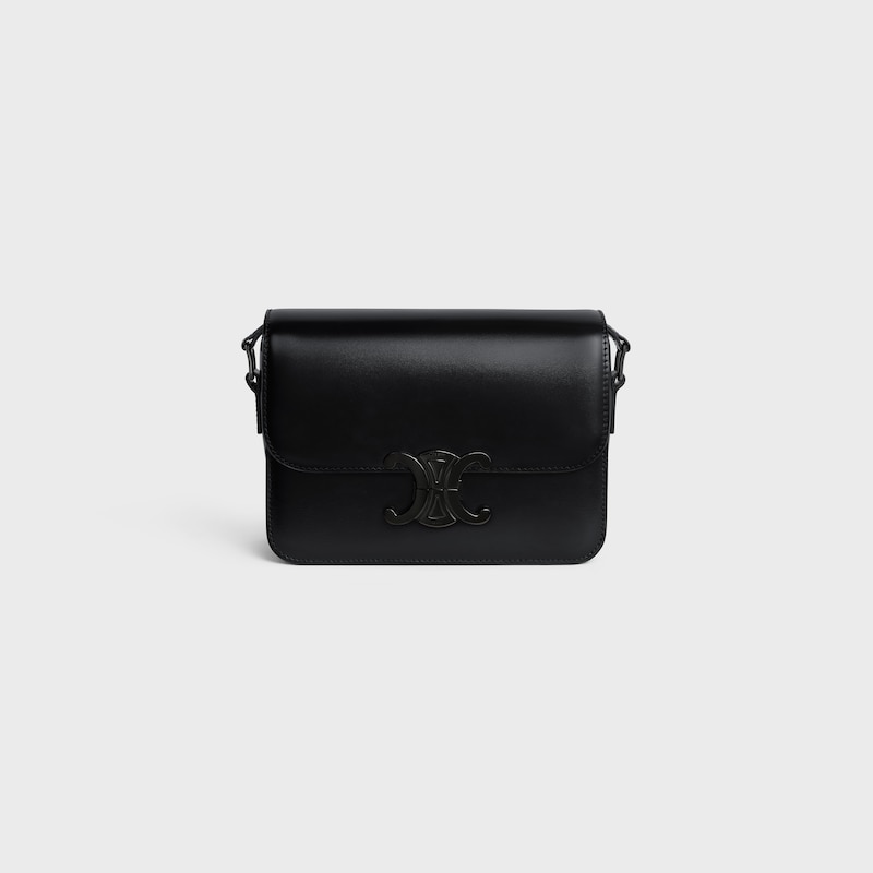 Celine Bolso Teen Triomphe de piel de becerro brillante