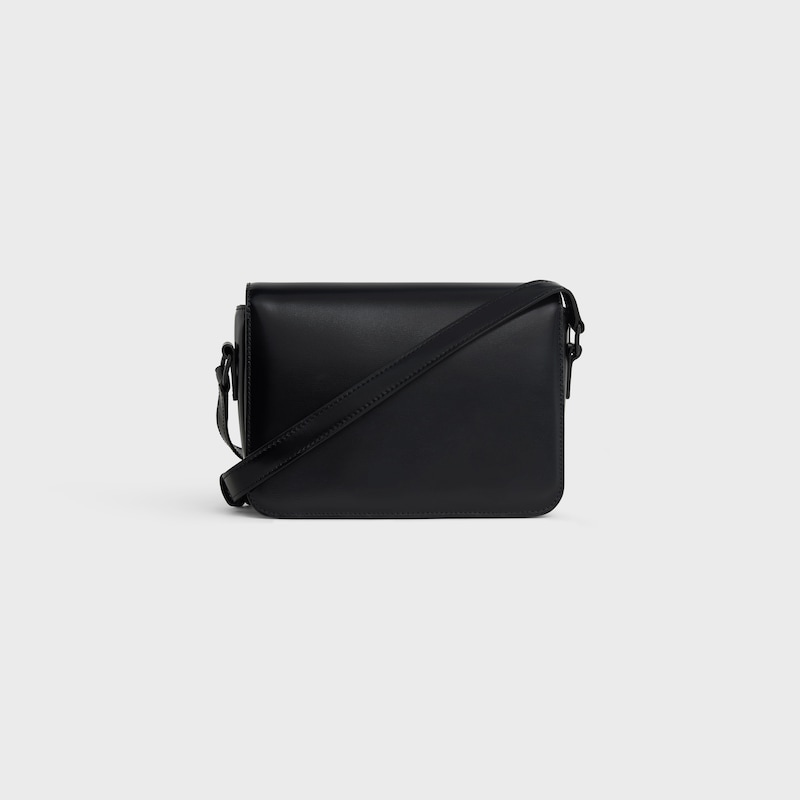 Celine Bolso Teen Triomphe de piel de becerro brillante Rebajas de fin de temporada