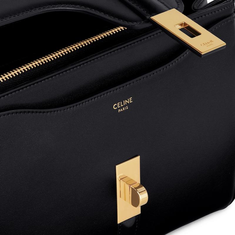 Celine Bolso 16 pequeño de piel de becerro satinada 2025