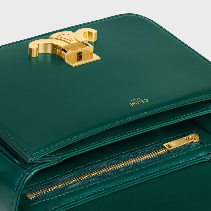 Celine BOLSO TEEN TRIOMPHE DE PIEL DE BECERRO BRILLANTE Oferta especial de fábrica