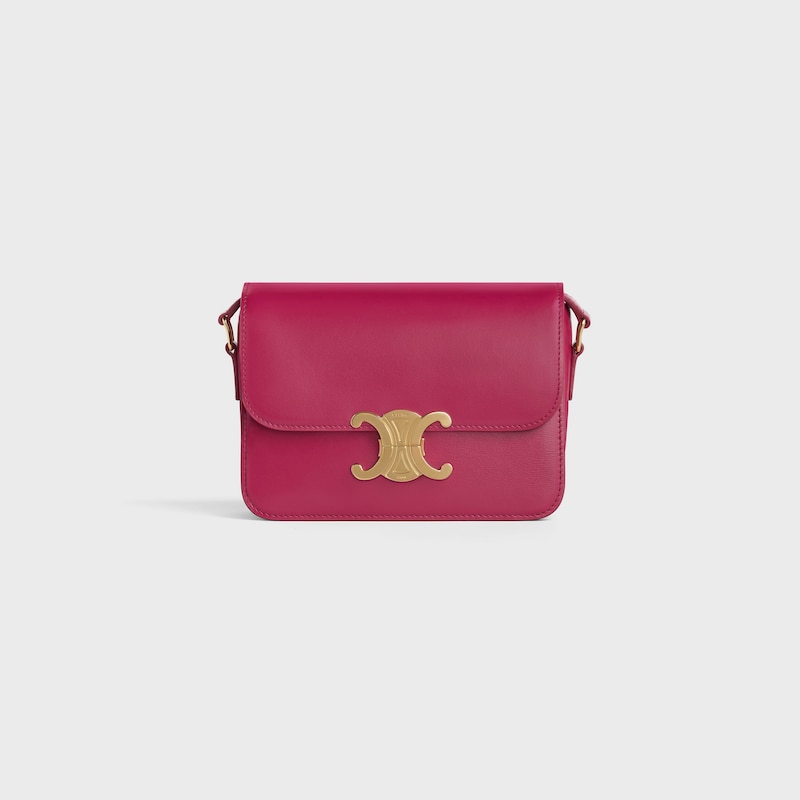 Celine Bolso Teen Triomphe de piel de becerro brillante