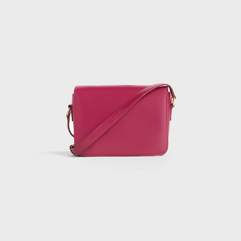 Celine Bolso Teen Triomphe de piel de becerro brillante Promoción trimestral