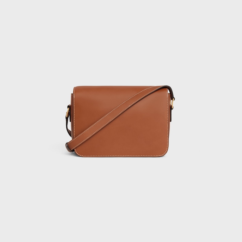 Celine BOLSO TEEN TRIOMPHE DE PIEL DE BECERRO NATURAL Solo queda un día