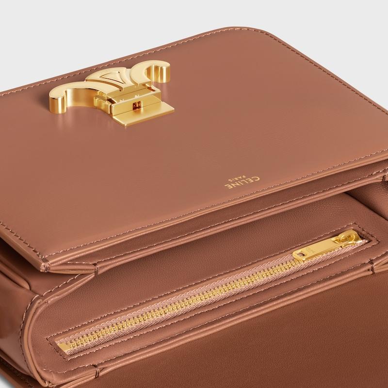Celine Bolso Teen Triomphe de piel de becerro brillante Superdescuento