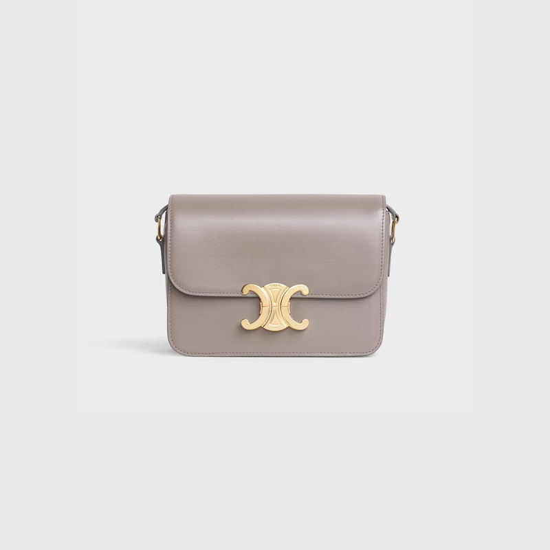 Celine Bolso Teen Triomphe de piel de becerro brillante